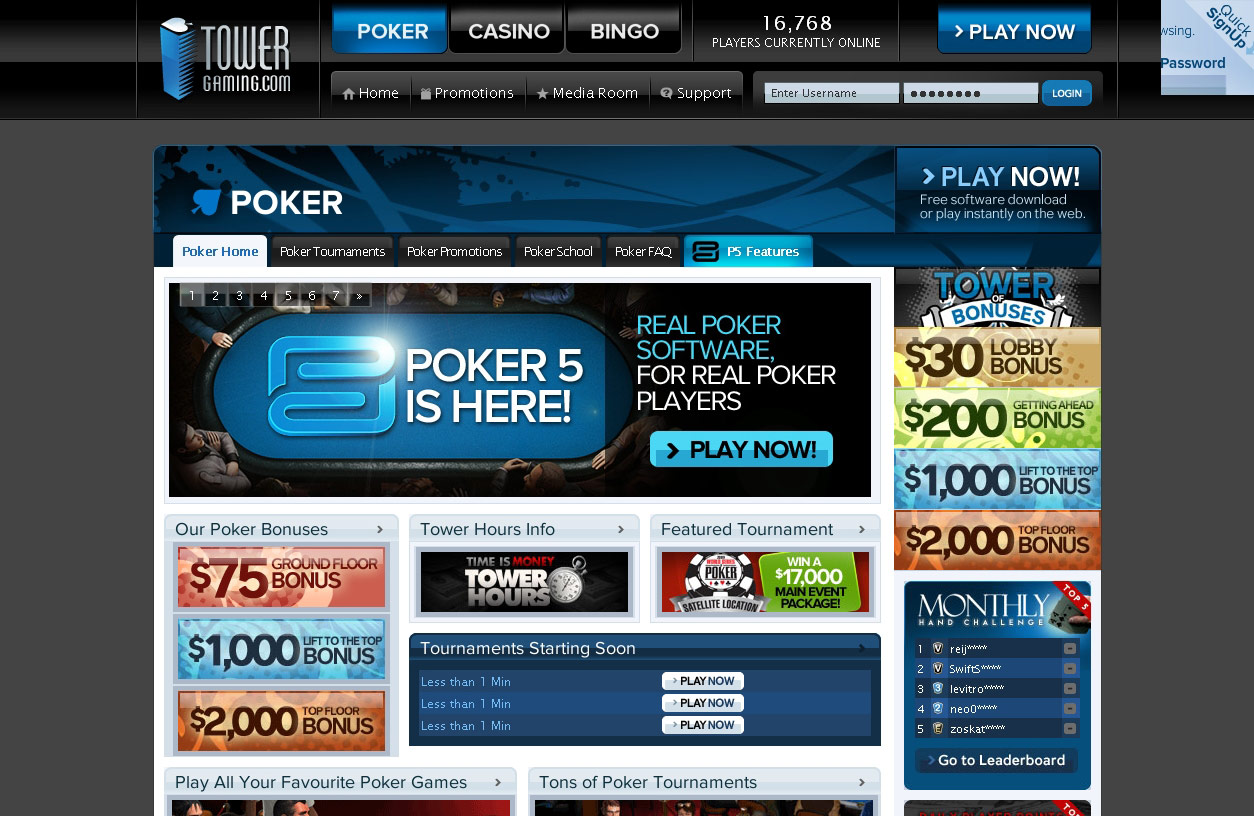 Poker website reviews