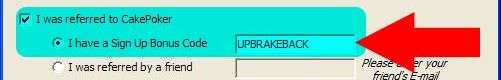 Cake Poker Sign Up Bonus Code Cake Poker Sign Up Bonus Code